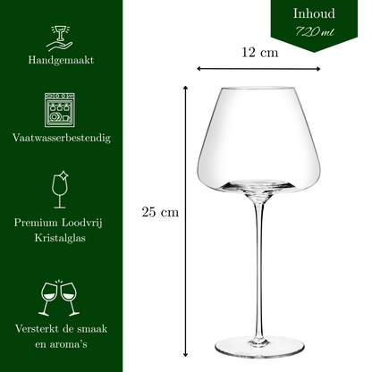 Lilo Nova Bourgogne Wijnglas 720 ml - Set van 2